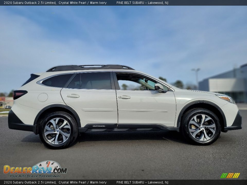 2020 Subaru Outback 2.5i Limited Crystal White Pearl / Warm Ivory Photo #23