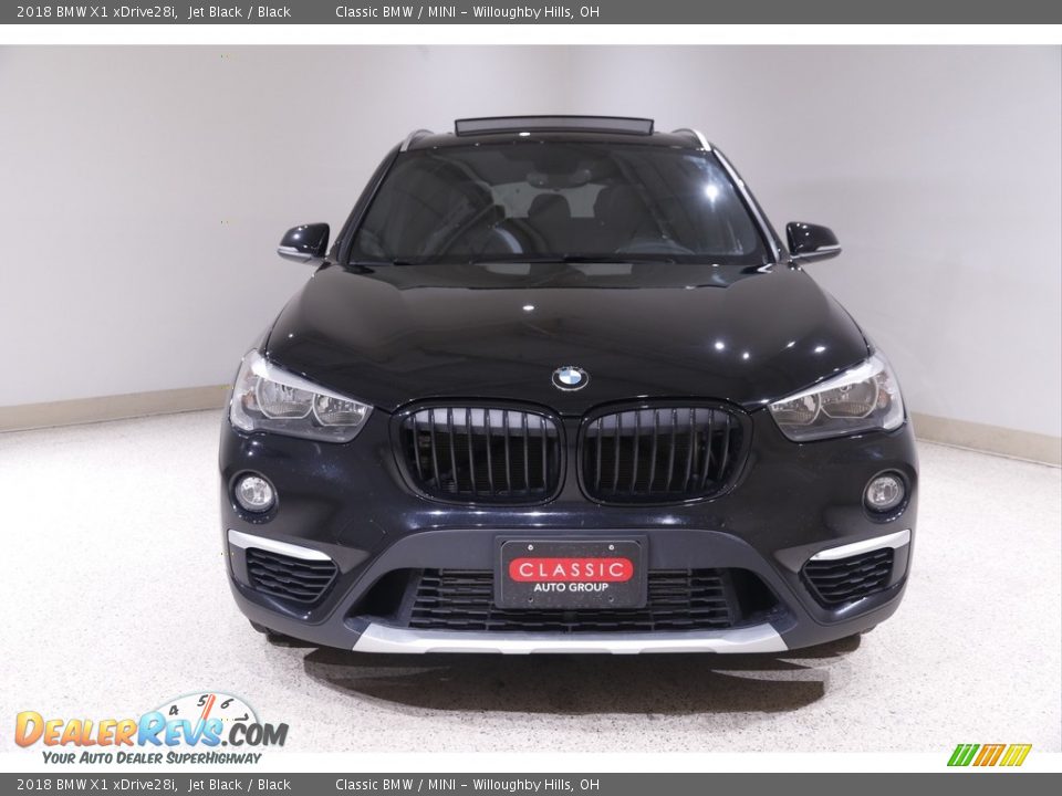 2018 BMW X1 xDrive28i Jet Black / Black Photo #2