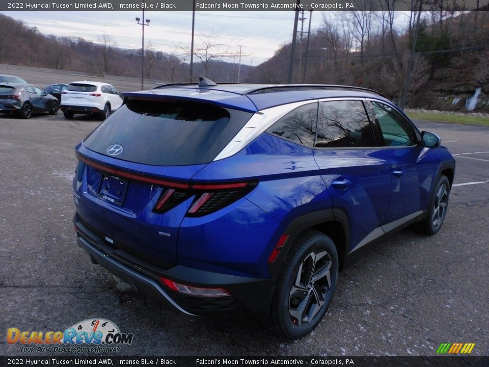 2022 Hyundai Tucson Limited AWD Intense Blue / Black Photo #2