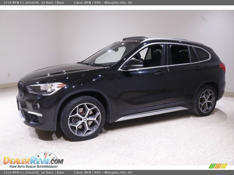 2018 BMW X1 xDrive28i Jet Black / Black Photo #3