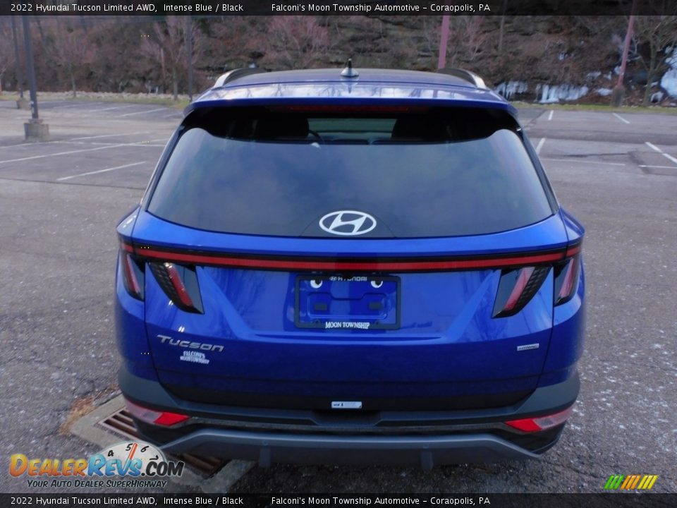 2022 Hyundai Tucson Limited AWD Intense Blue / Black Photo #3