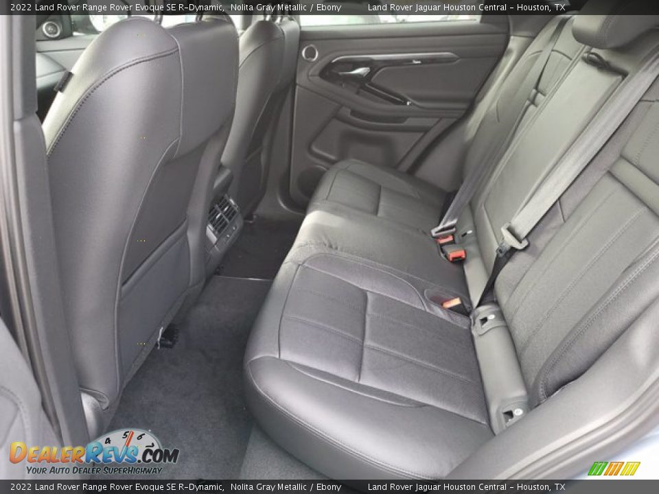 Rear Seat of 2022 Land Rover Range Rover Evoque SE R-Dynamic Photo #5