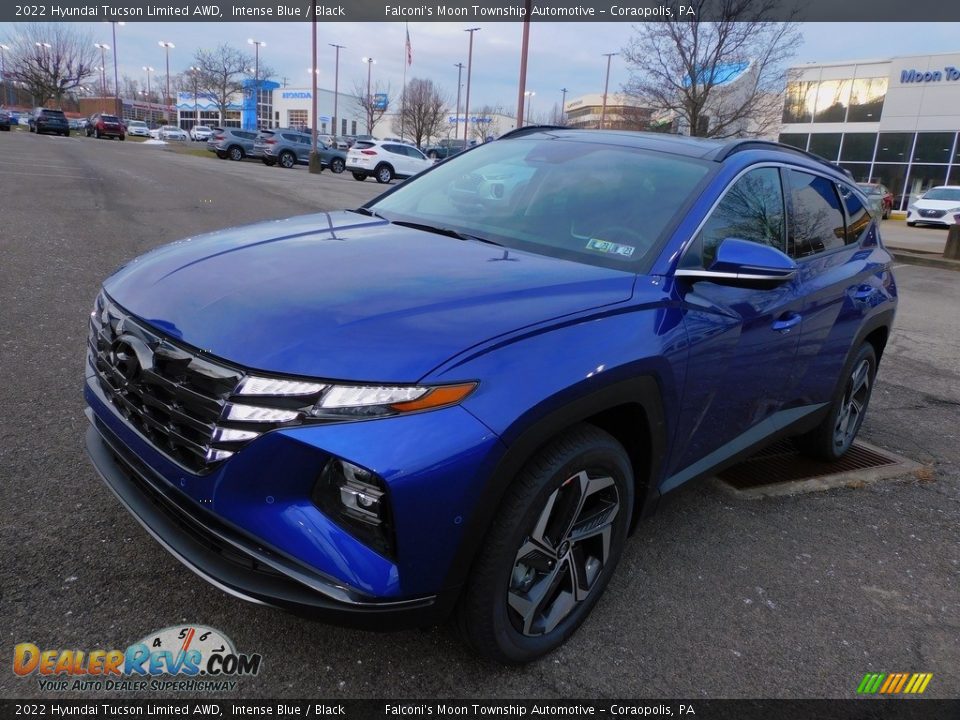 2022 Hyundai Tucson Limited AWD Intense Blue / Black Photo #7