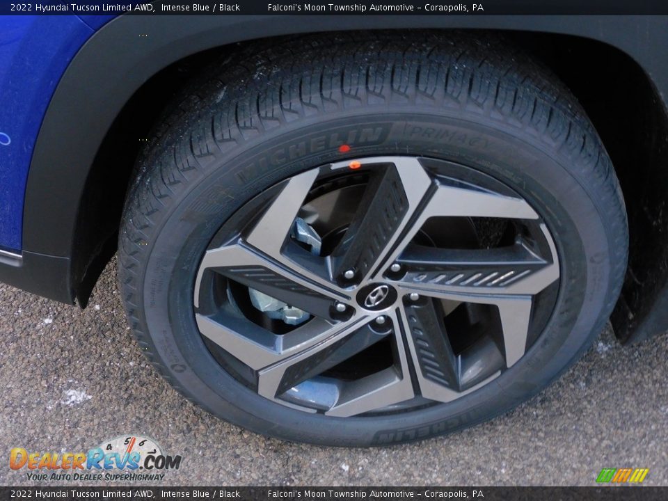 2022 Hyundai Tucson Limited AWD Intense Blue / Black Photo #10