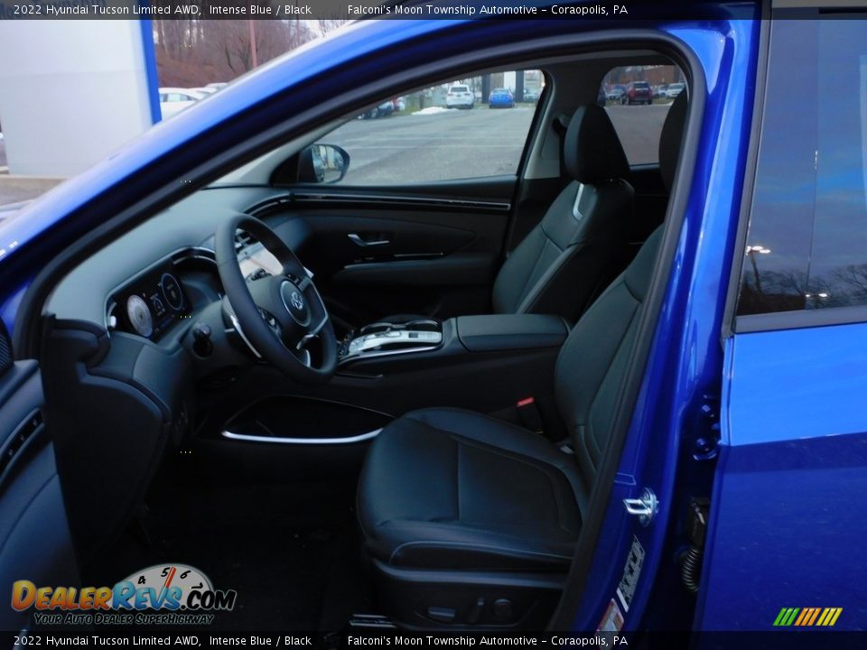 2022 Hyundai Tucson Limited AWD Intense Blue / Black Photo #11