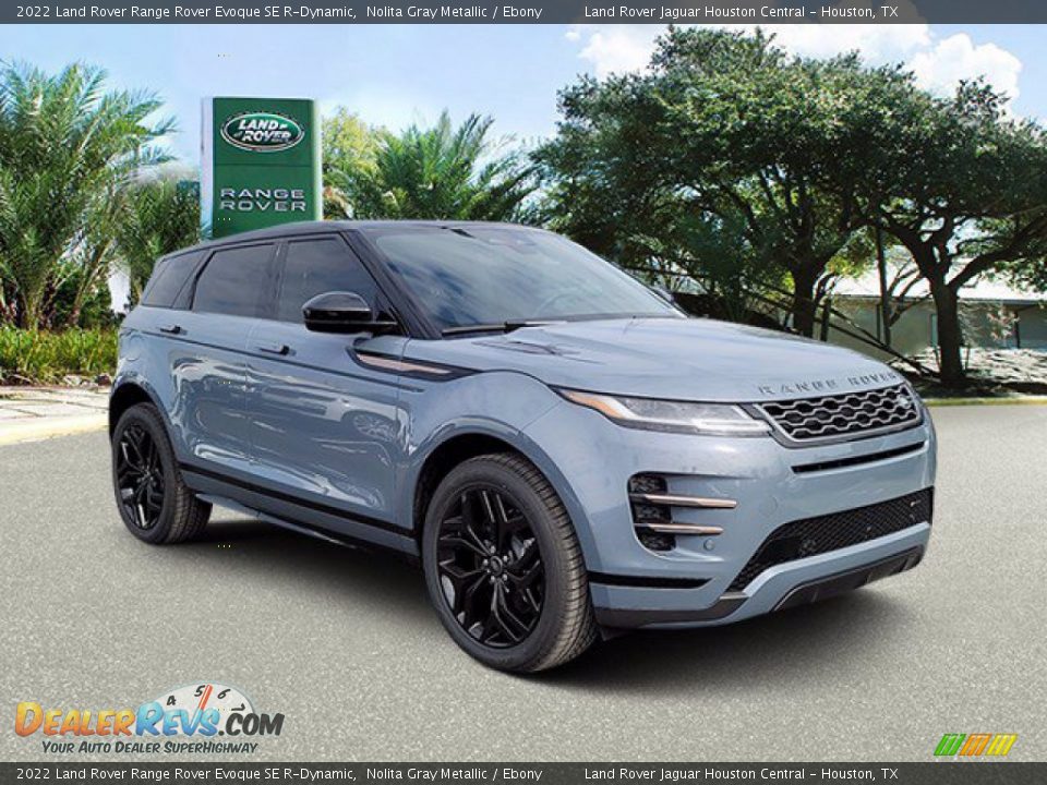 Front 3/4 View of 2022 Land Rover Range Rover Evoque SE R-Dynamic Photo #12