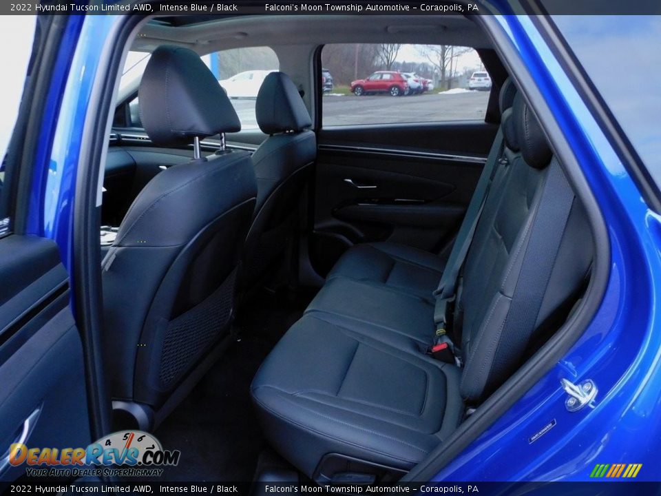 2022 Hyundai Tucson Limited AWD Intense Blue / Black Photo #12