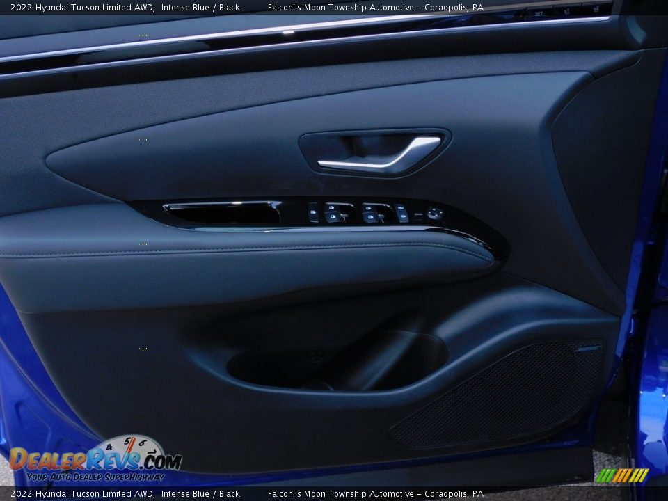 2022 Hyundai Tucson Limited AWD Intense Blue / Black Photo #14