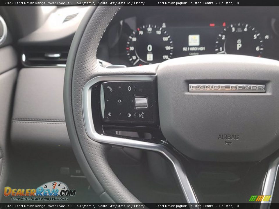 2022 Land Rover Range Rover Evoque SE R-Dynamic Steering Wheel Photo #17