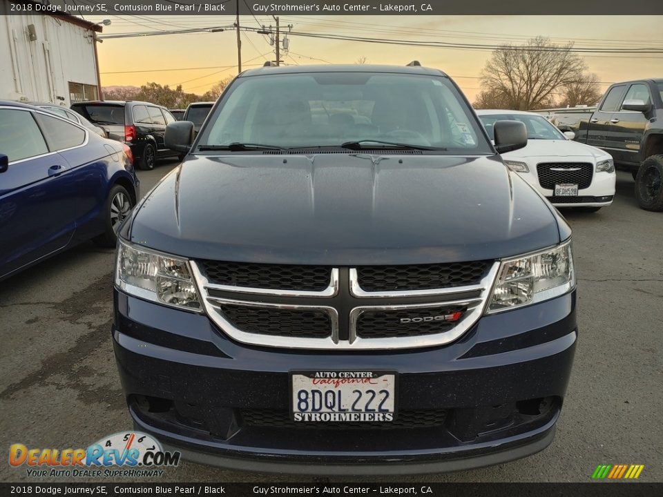 2018 Dodge Journey SE Contusion Blue Pearl / Black Photo #2