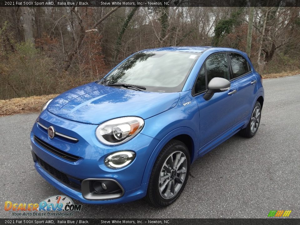 Italia Blue 2021 Fiat 500X Sport AWD Photo #2