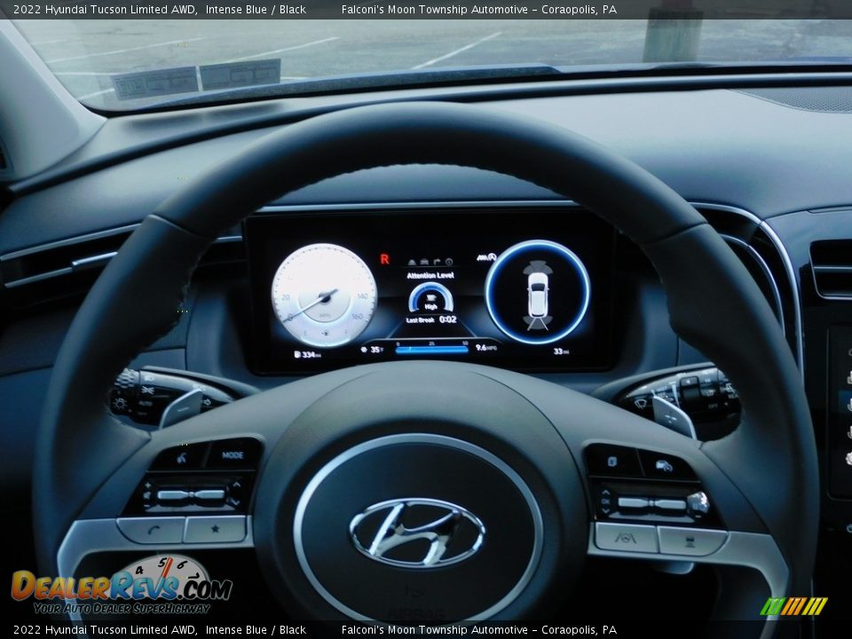 2022 Hyundai Tucson Limited AWD Intense Blue / Black Photo #19