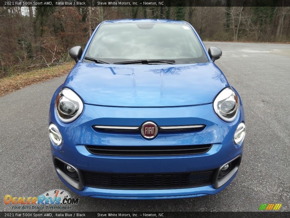 Italia Blue 2021 Fiat 500X Sport AWD Photo #3