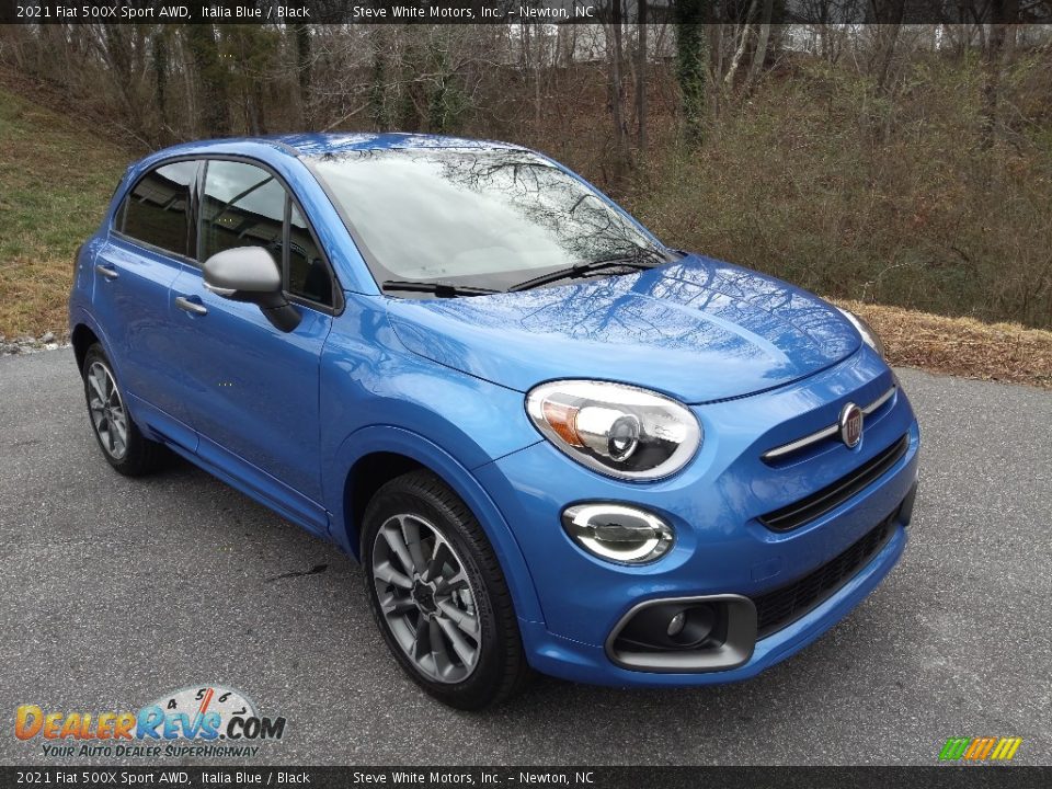 Front 3/4 View of 2021 Fiat 500X Sport AWD Photo #4