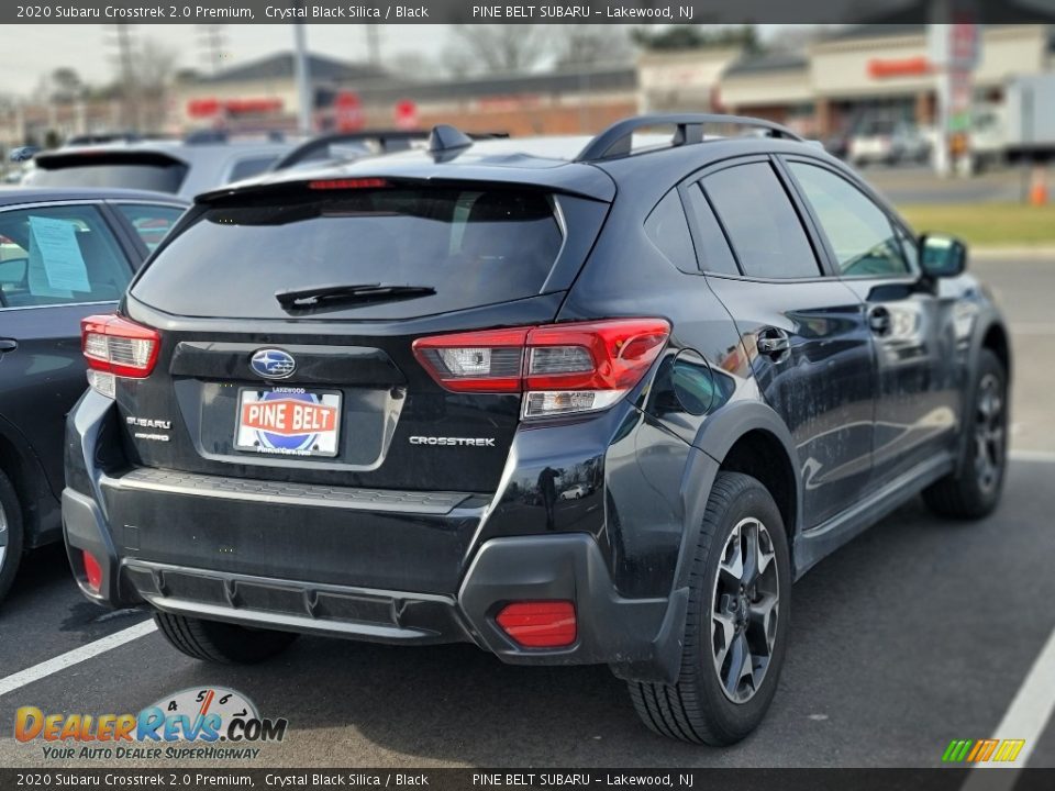 2020 Subaru Crosstrek 2.0 Premium Crystal Black Silica / Black Photo #3