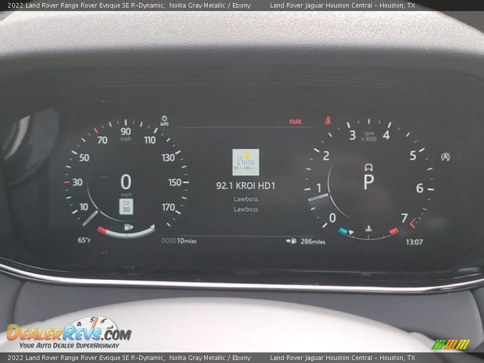 2022 Land Rover Range Rover Evoque SE R-Dynamic Gauges Photo #23