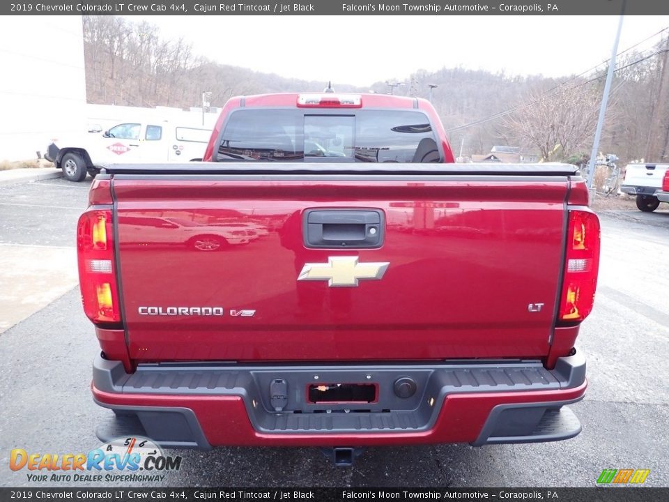 2019 Chevrolet Colorado LT Crew Cab 4x4 Cajun Red Tintcoat / Jet Black Photo #3