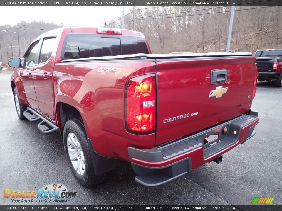 2019 Chevrolet Colorado LT Crew Cab 4x4 Cajun Red Tintcoat / Jet Black Photo #4