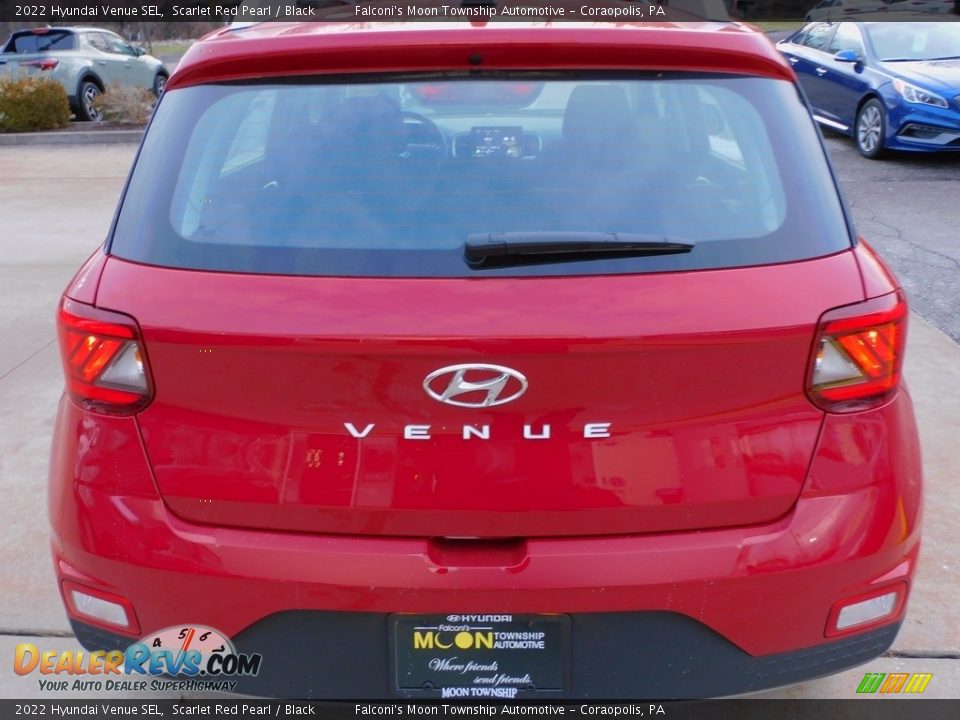 2022 Hyundai Venue SEL Scarlet Red Pearl / Black Photo #3