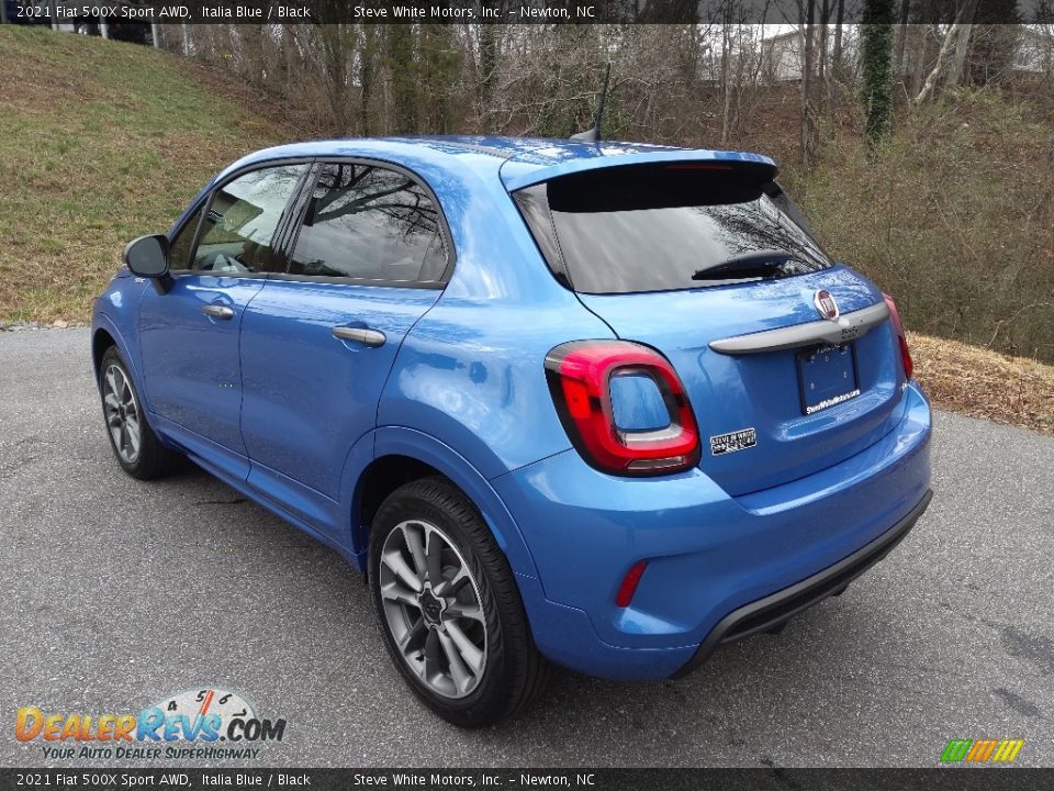 Italia Blue 2021 Fiat 500X Sport AWD Photo #8