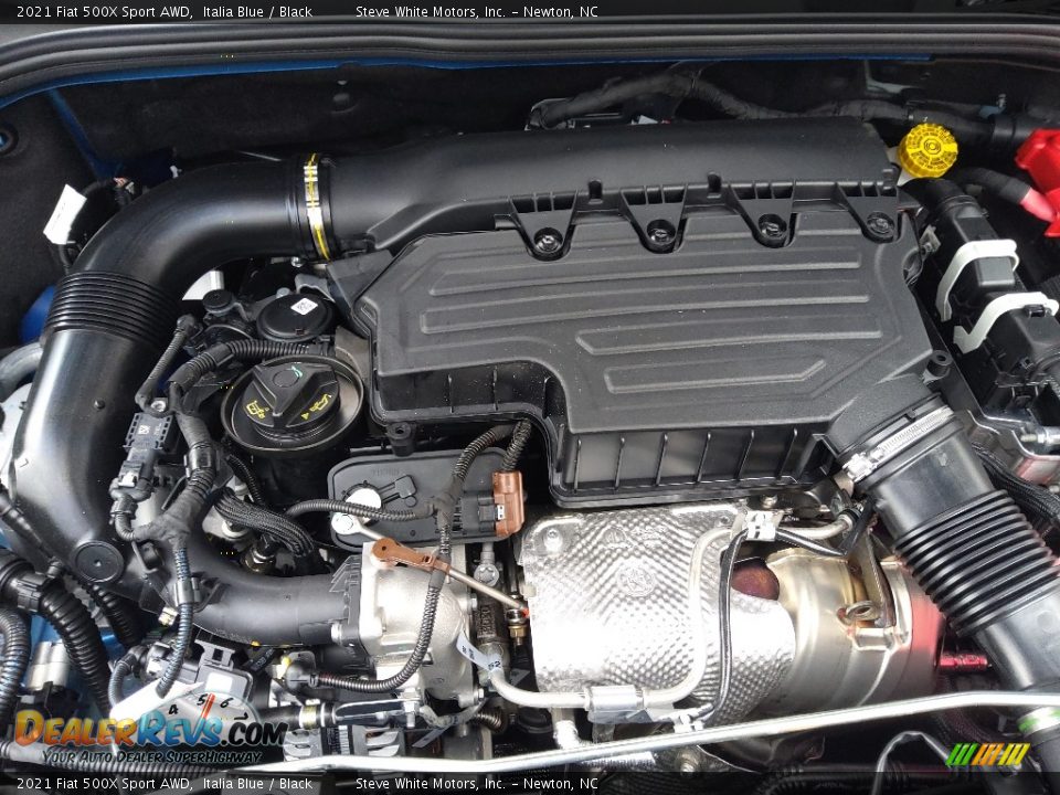 2021 Fiat 500X Sport AWD 1.3 Liter Turbocharged SOHC 16-Valve MultiAir 4 Cylinder Engine Photo #9