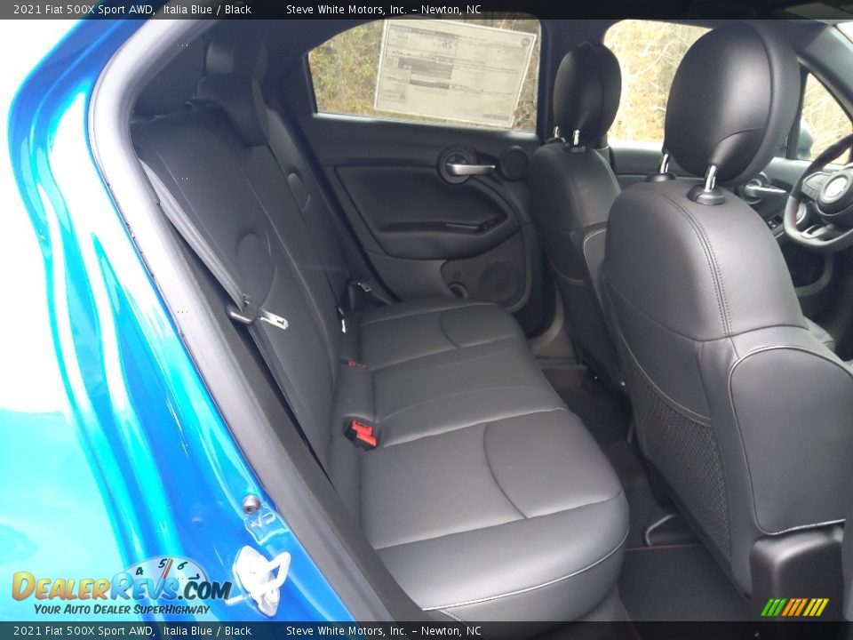 Rear Seat of 2021 Fiat 500X Sport AWD Photo #15