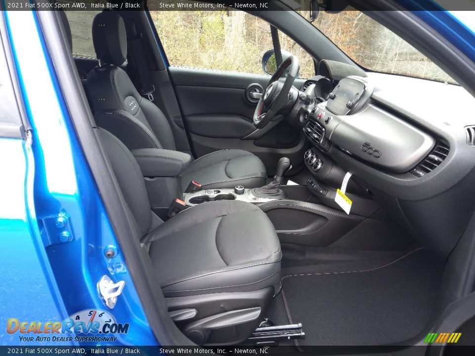 Front Seat of 2021 Fiat 500X Sport AWD Photo #16