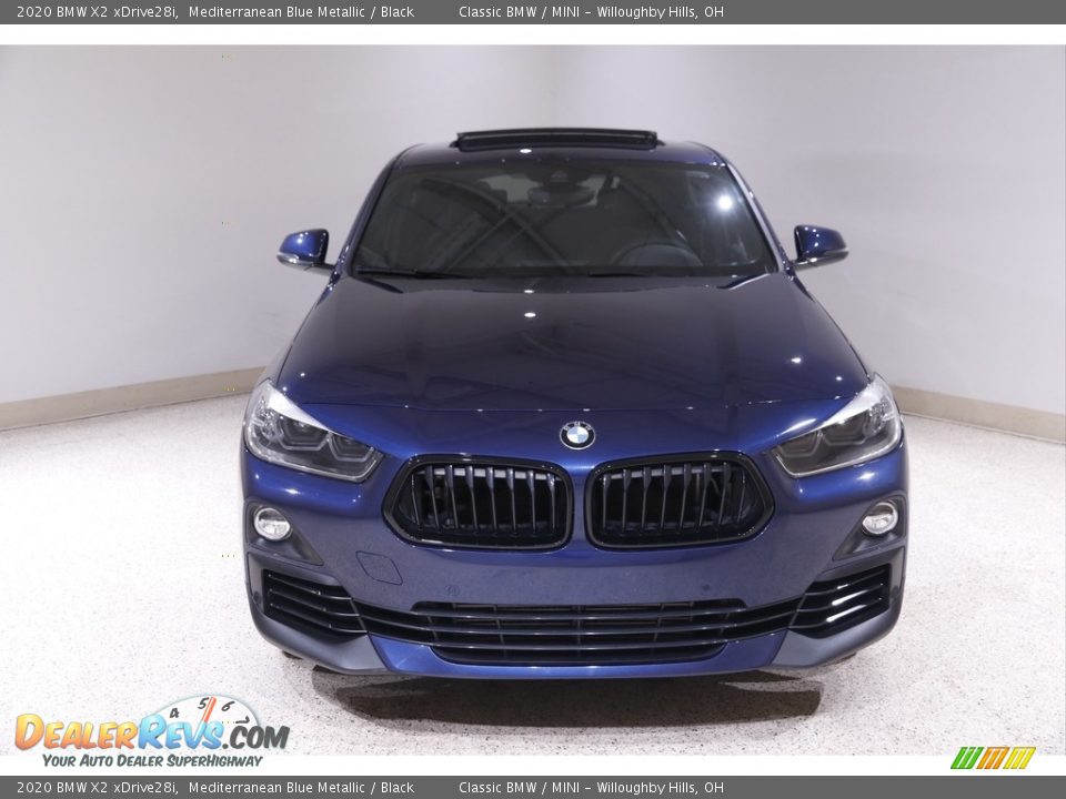 2020 BMW X2 xDrive28i Mediterranean Blue Metallic / Black Photo #2