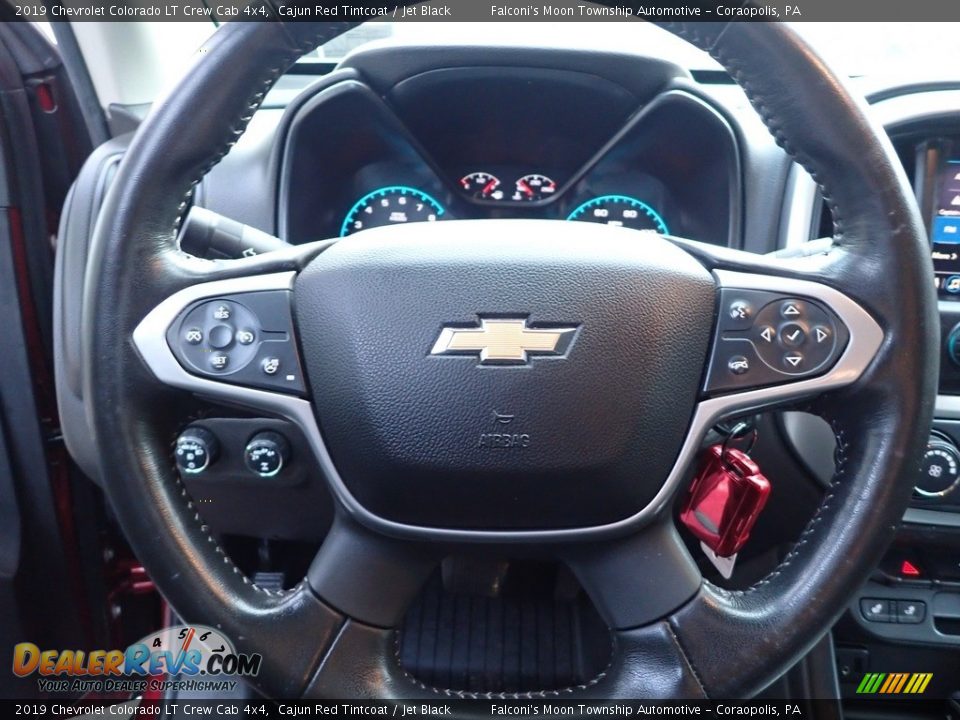 2019 Chevrolet Colorado LT Crew Cab 4x4 Steering Wheel Photo #24