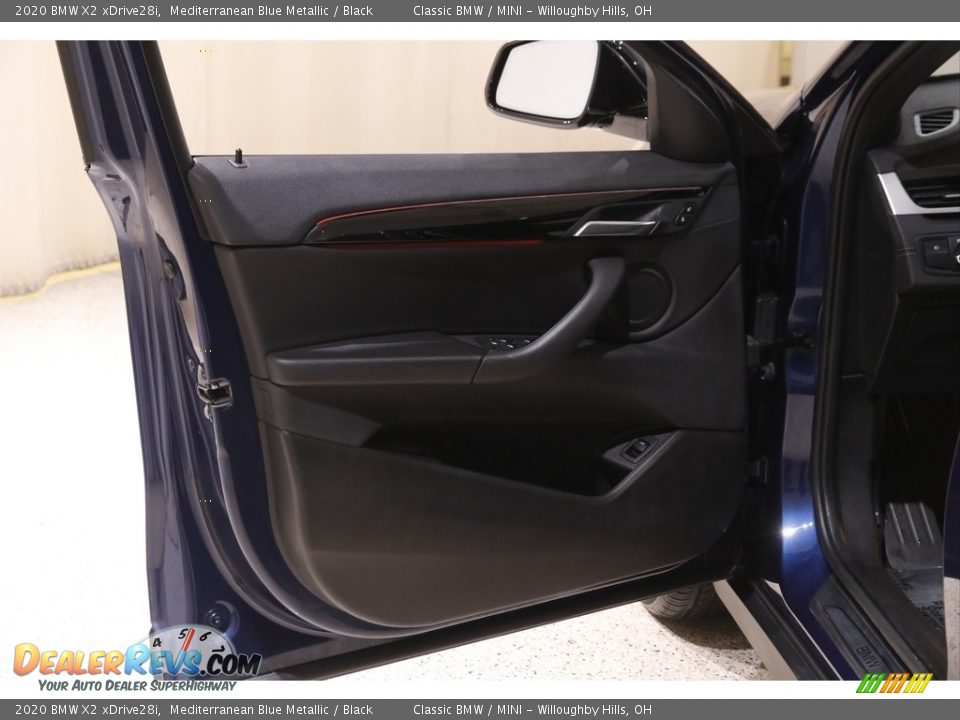 2020 BMW X2 xDrive28i Mediterranean Blue Metallic / Black Photo #4