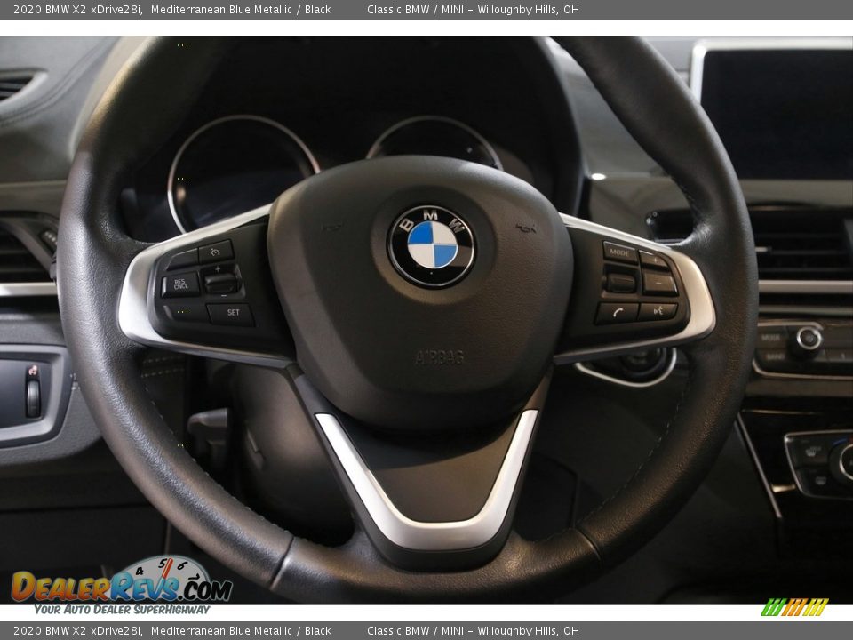 2020 BMW X2 xDrive28i Mediterranean Blue Metallic / Black Photo #7