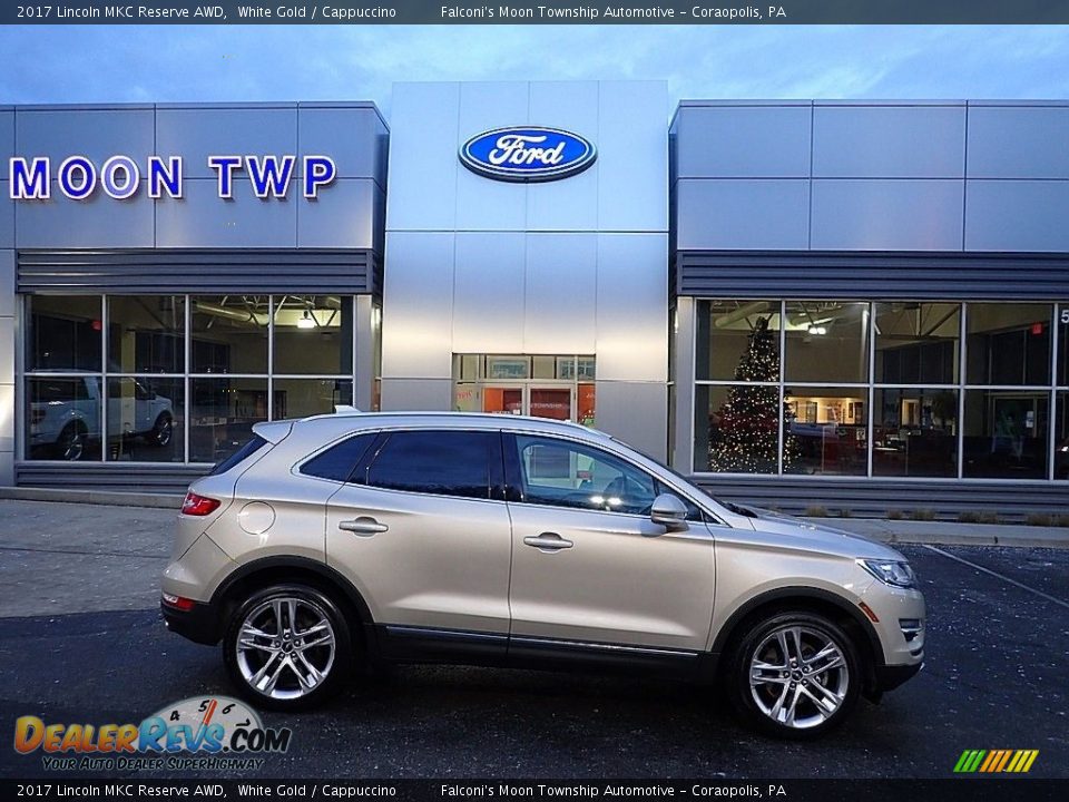 2017 Lincoln MKC Reserve AWD White Gold / Cappuccino Photo #1