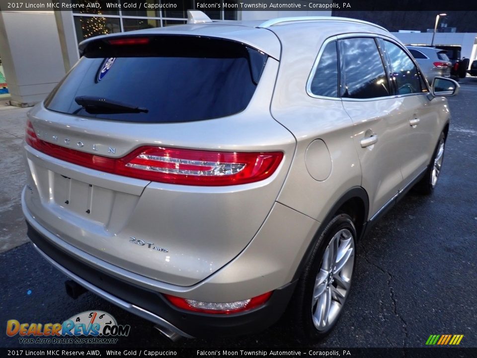 2017 Lincoln MKC Reserve AWD White Gold / Cappuccino Photo #2