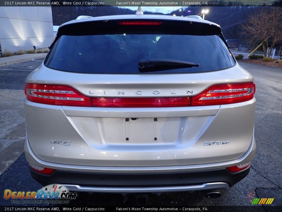 2017 Lincoln MKC Reserve AWD White Gold / Cappuccino Photo #3