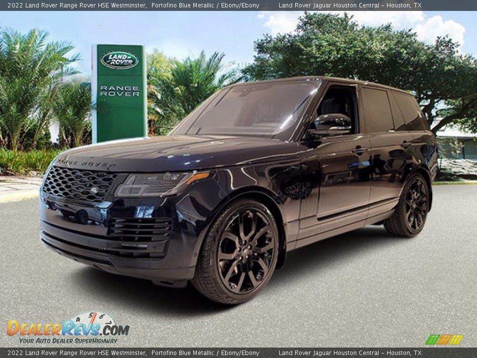 2022 Land Rover Range Rover HSE Westminster Portofino Blue Metallic / Ebony/Ebony Photo #1