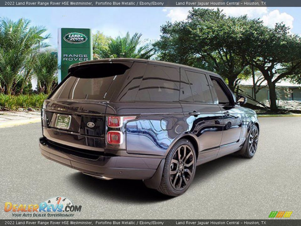 2022 Land Rover Range Rover HSE Westminster Portofino Blue Metallic / Ebony/Ebony Photo #2