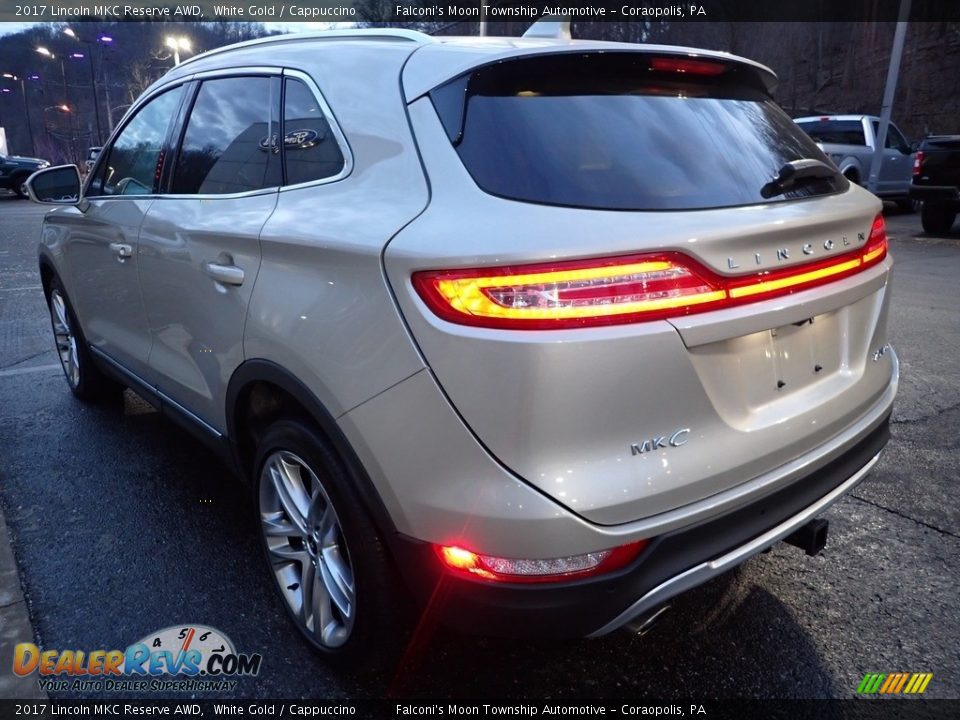 2017 Lincoln MKC Reserve AWD White Gold / Cappuccino Photo #5