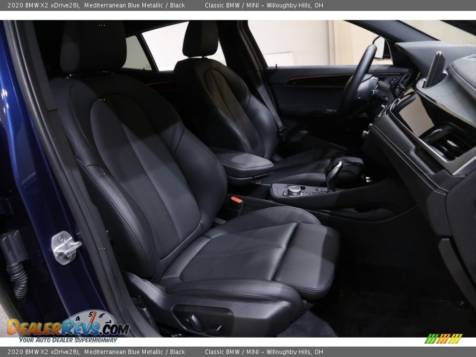 2020 BMW X2 xDrive28i Mediterranean Blue Metallic / Black Photo #17