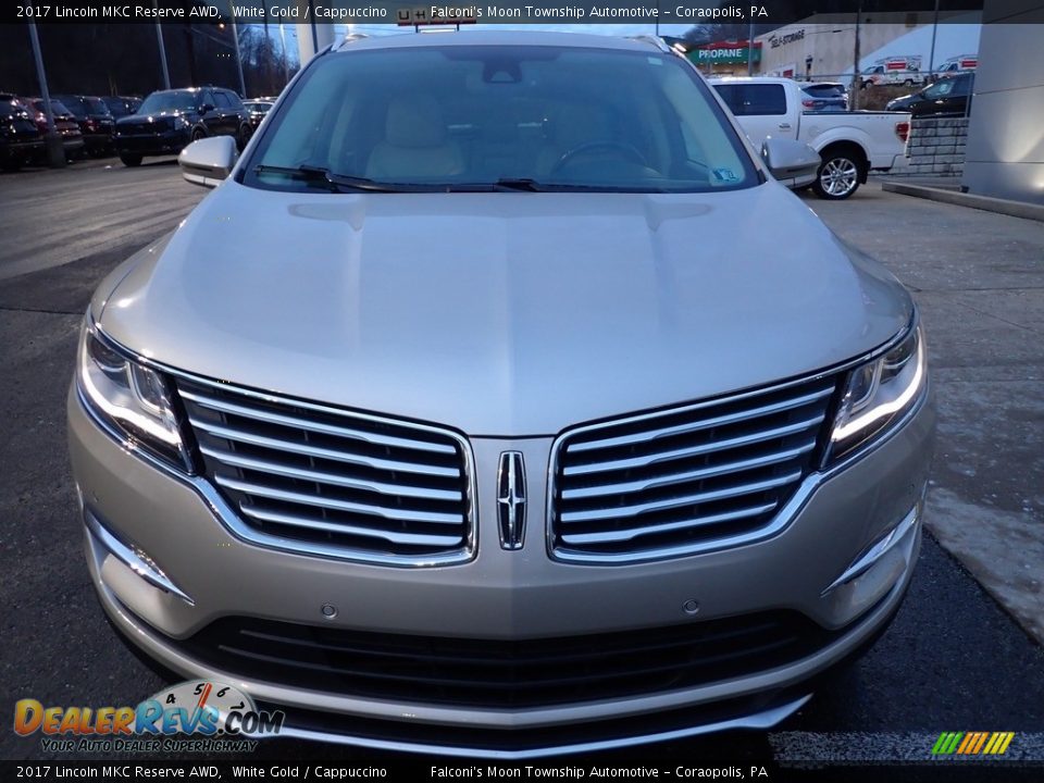 2017 Lincoln MKC Reserve AWD White Gold / Cappuccino Photo #8