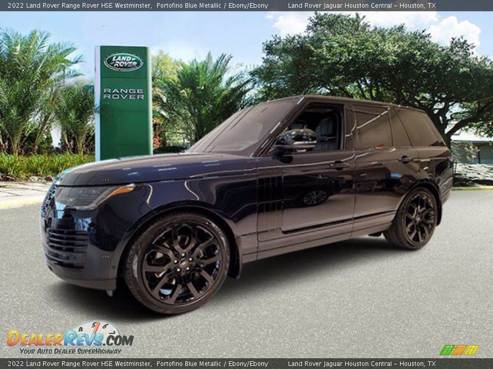 2022 Land Rover Range Rover HSE Westminster Portofino Blue Metallic / Ebony/Ebony Photo #6