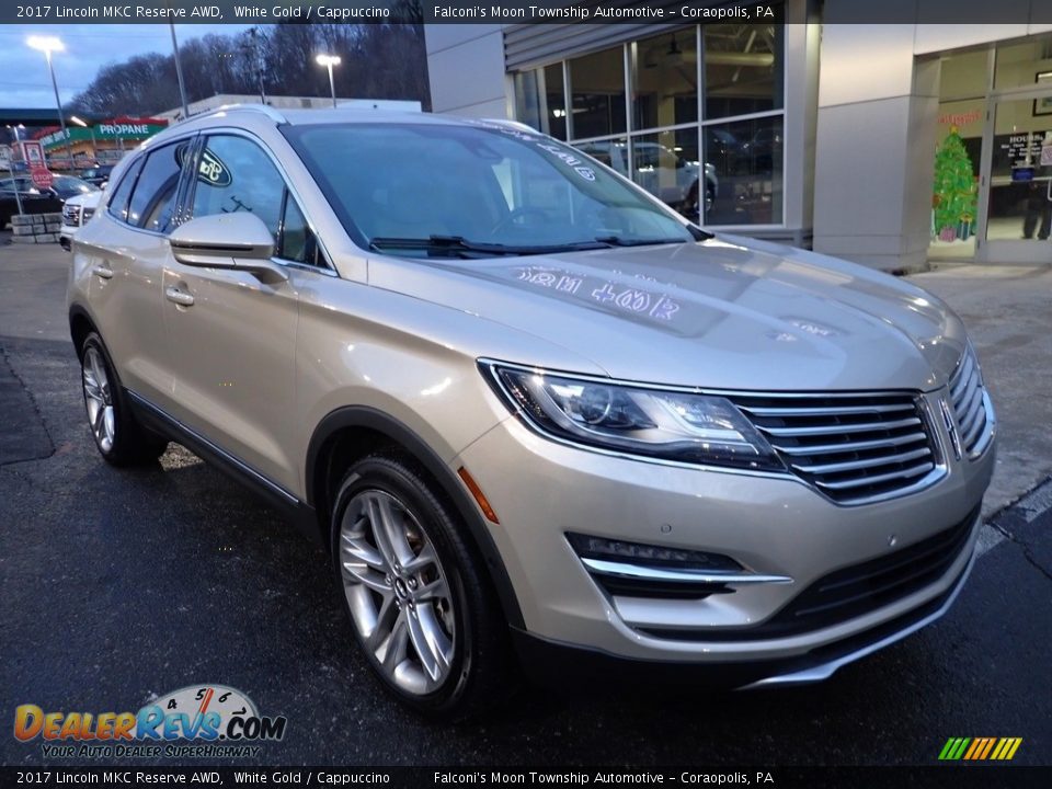 2017 Lincoln MKC Reserve AWD White Gold / Cappuccino Photo #9