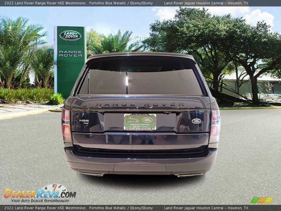 2022 Land Rover Range Rover HSE Westminster Portofino Blue Metallic / Ebony/Ebony Photo #7