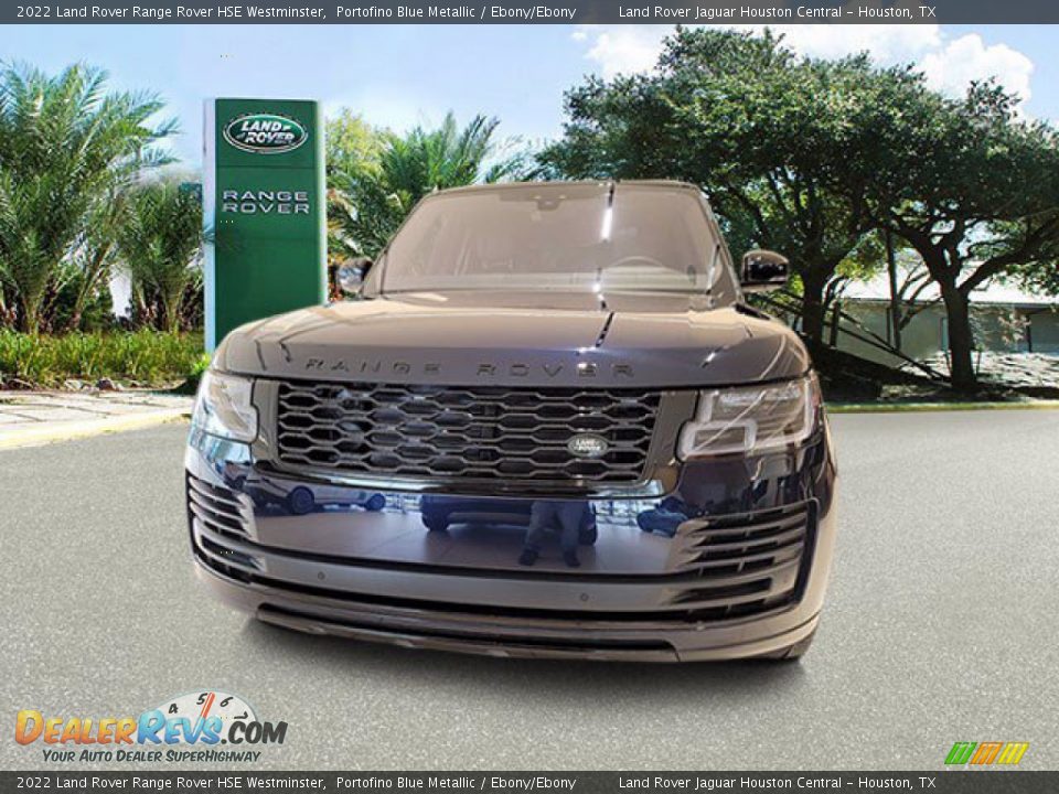 2022 Land Rover Range Rover HSE Westminster Portofino Blue Metallic / Ebony/Ebony Photo #8