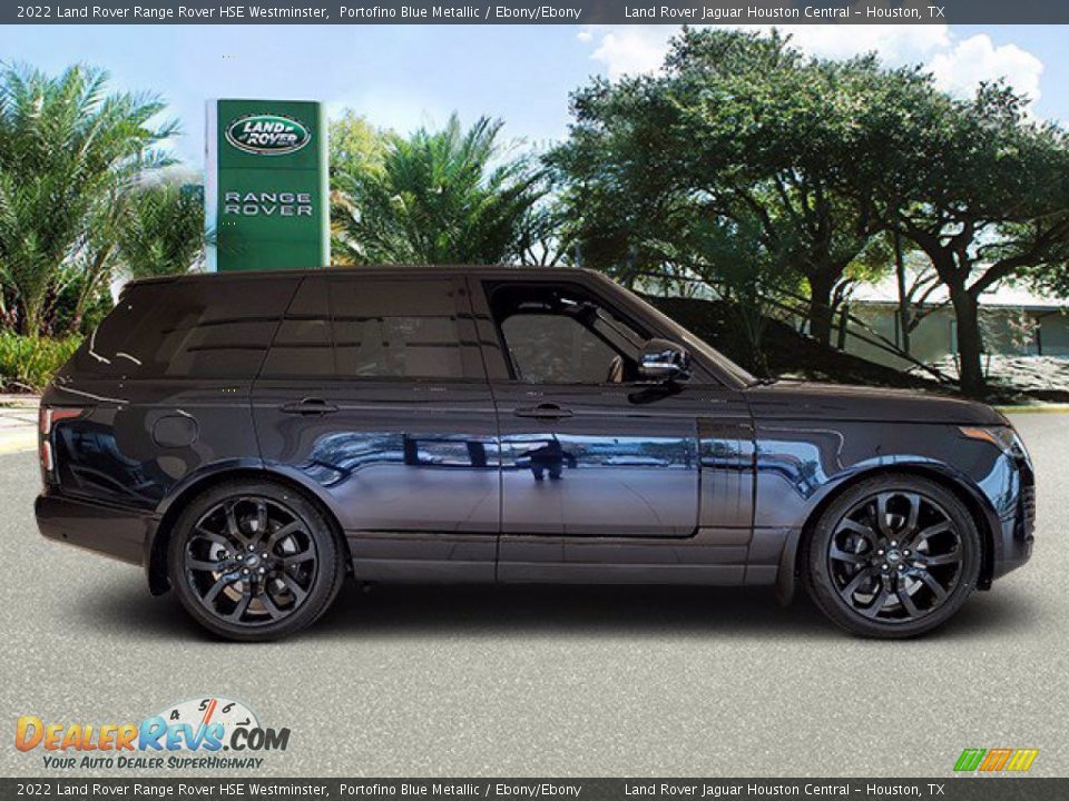 2022 Land Rover Range Rover HSE Westminster Portofino Blue Metallic / Ebony/Ebony Photo #11