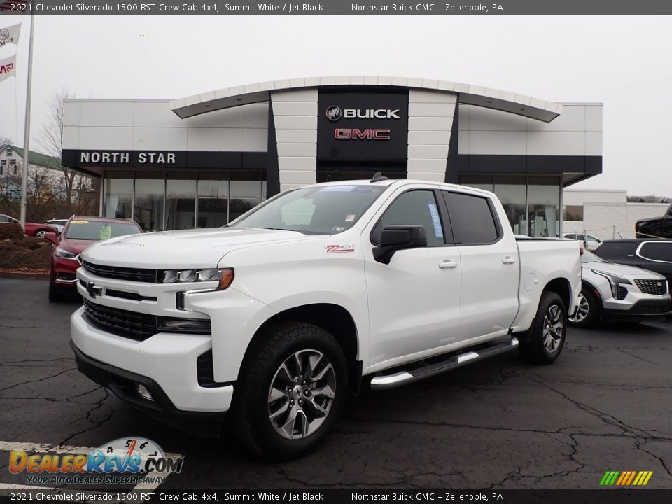 2021 Chevrolet Silverado 1500 RST Crew Cab 4x4 Summit White / Jet Black Photo #1