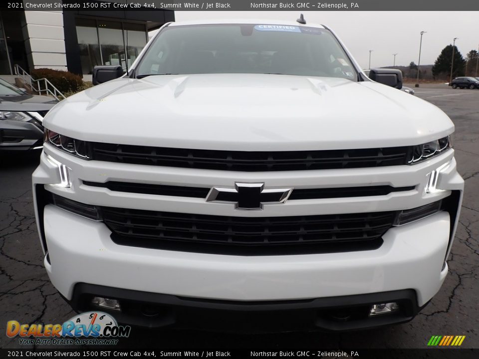 2021 Chevrolet Silverado 1500 RST Crew Cab 4x4 Summit White / Jet Black Photo #3