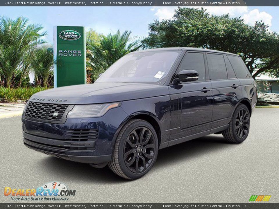 2022 Land Rover Range Rover HSE Westminster Portofino Blue Metallic / Ebony/Ebony Photo #1