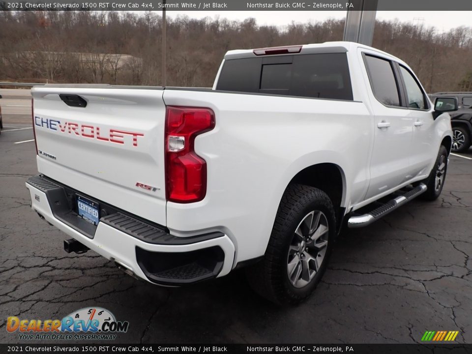 2021 Chevrolet Silverado 1500 RST Crew Cab 4x4 Summit White / Jet Black Photo #9