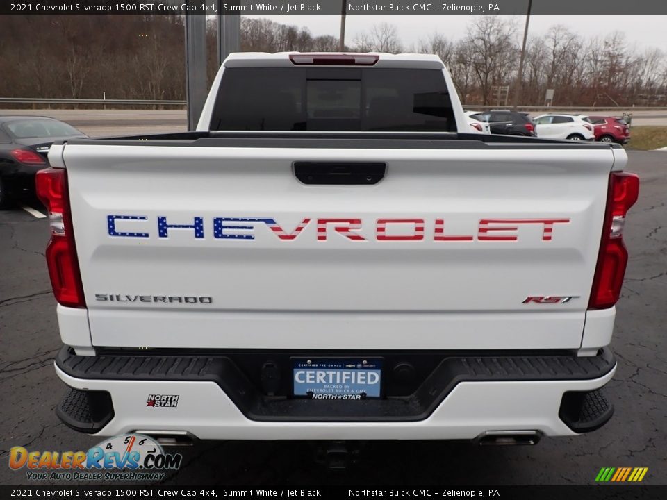 2021 Chevrolet Silverado 1500 RST Crew Cab 4x4 Summit White / Jet Black Photo #10