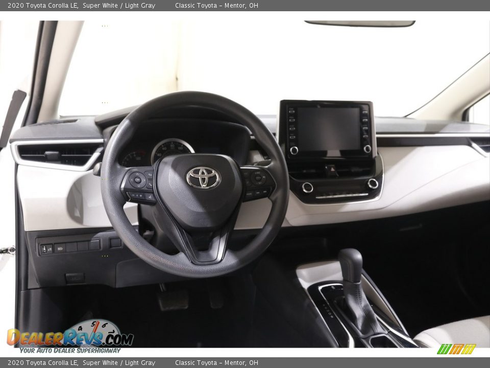 2020 Toyota Corolla LE Super White / Light Gray Photo #6